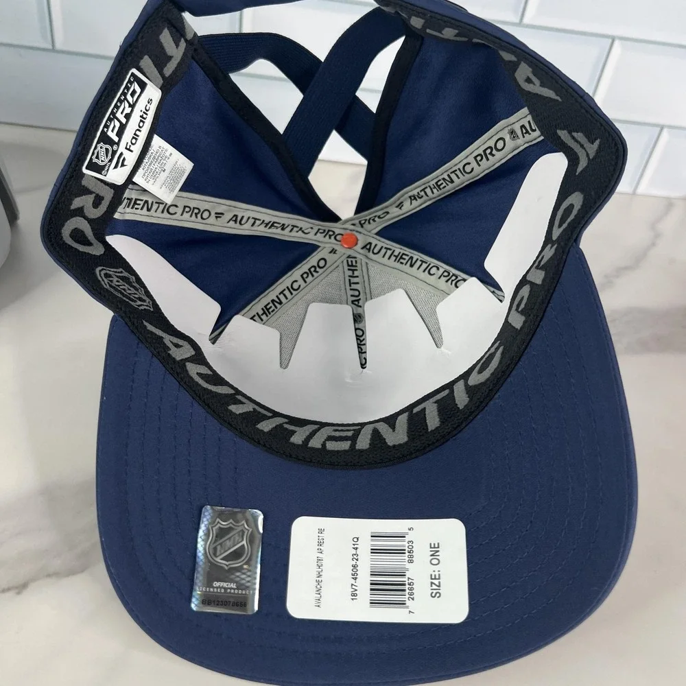 Colorado Avalanche Hat Cap Strap Back Womens Blue NHL Hockey‎ Authentic Pro